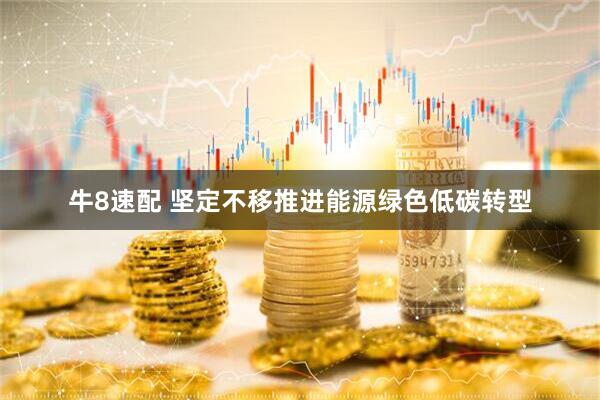牛8速配 坚定不移推进能源绿色低碳转型