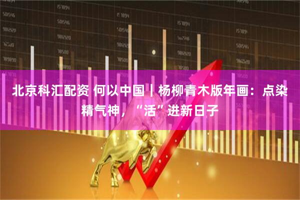 北京科汇配资 何以中国｜杨柳青木版年画：点染精气神，“活”进新日子